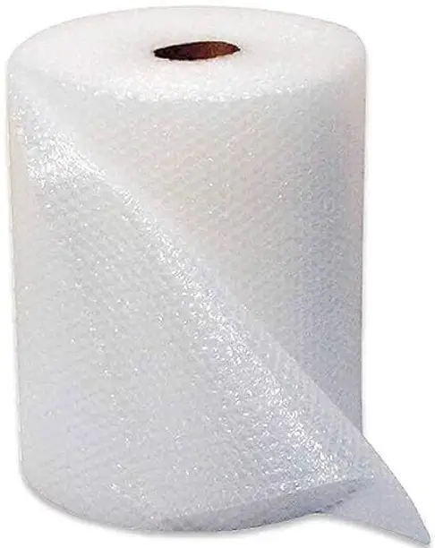 Bubble wrap rolls in various sizes and bubble diameters